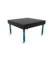 TABLE SOUD TRAD. ECO 1500X1480 GRILLE DIAG. Ø16 ROUL. HORS TRANSPORT
