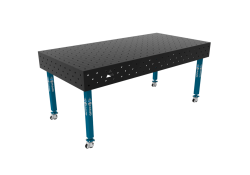 TABLE SOUD TRAD. ECO 2000X1000 GRILLE 100X100 Ø16 ROUL. HORS TRANSPORT