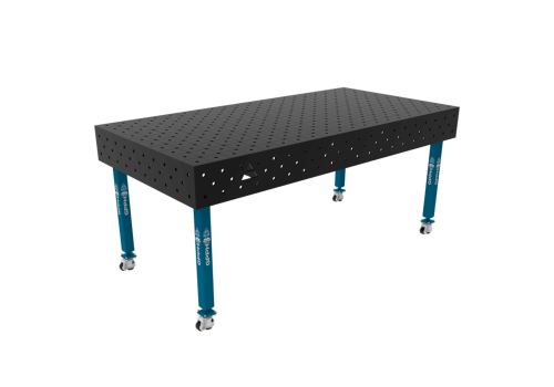 TABLE SOUD TRAD. ECO 2000X1000 GRILLE DIAG. Ø16 ROUL. HORS TRANSPORT