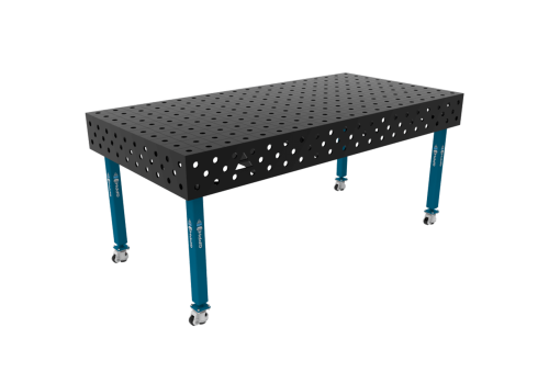 TABLE SOUD TRAD. ECO 2000X1000 GRILLE 100X100 Ø28 ROUL. HORS TRANSPORT