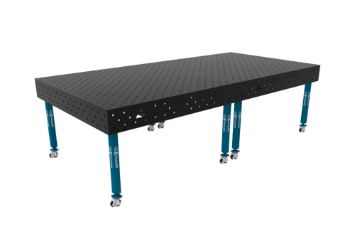 TABLE SOUD TRAD. ECO 3000X1480 GRILLE DIAG. Ø16 ROUL. HORS TRANSPORT