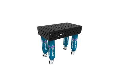 TABLE SOUD TRAD. EXPERT 1000X600 GRILLE DIAG. Ø28 ROUL. HORS TRANSPORT