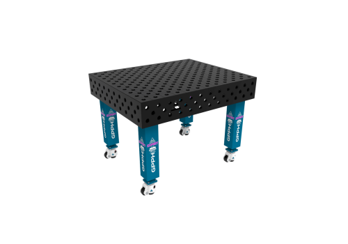 TABLE SOUD TRAD. EXPERT 1200X1000 GRILLE DIAG. Ø28 ROUL. HORS TRANSPORT