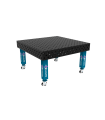 TABLE SOUD TRAD. EXPERT 1500X1480 GRILLE 100X100 Ø28 ROUL. HORS TRANSPORT