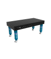 TABLE SOUD TRAD. EXPERT 2000X1000 GRILLE 100X100 Ø28 ROUL. HORS TRANSPORT