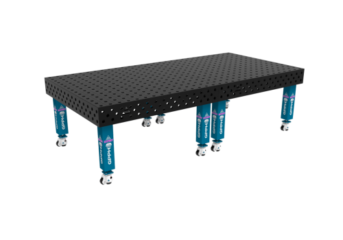 TABLE SOUD TRAD. EXPERT 3000X1480 GRILLE 100X100  Ø28 ROUL. HORS TRANSPORT