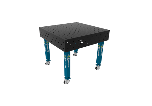 TABLE SOUD TRAD. PLUS 1000X1000 GRILLE 100X100 Ø16 ROUL. HORS TRANSPORT