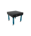 TABLE SOUD TRAD. PLUS 1000X1000 GRILLE 100X100 Ø16 ROUL. HORS TRANSPORT