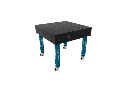 TABLE SOUD TRAD. PLUS 1000X1000 GRILLE DIAG. Ø16 ROUL. HORS TRANSPORT