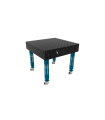 TABLE SOUD TRAD. PLUS 1000X1000 GRILLE DIAG. Ø16 ROUL. HORS TRANSPORT