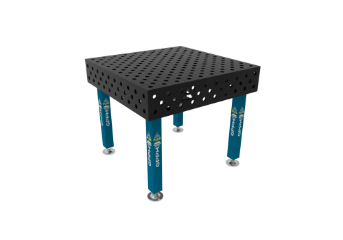 TABLE SOUD TRAD. PLUS 1000X1000 GRILLE DIAG. Ø28 HORS TRANSPORT