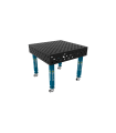 TABLE SOUD TRAD. PLUS 1000X1000 GRILLE DIAG. Ø28 ROUL. HORS TRANSPORT