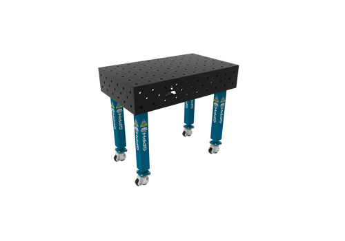 TABLE SOUD TRAD. PLUS 1000X600 GRILLE 100X100 Ø16 ROUL. HORS TRANSPORT