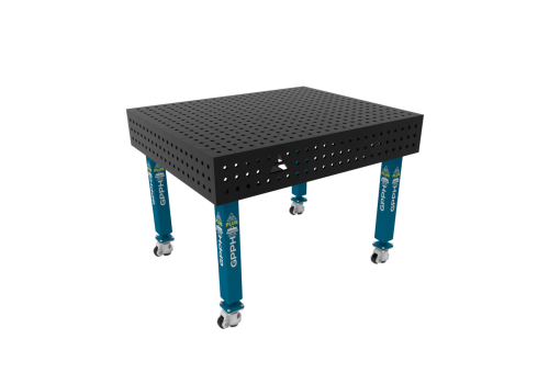 TABLE SOUD TRAD. PLUS 1200X1000 GRILLE 50X50 Ø16 ROUL. HORS TRANSPORT