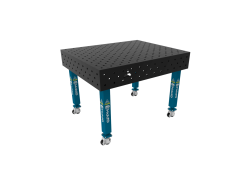 TABLE SOUD TRAD. PLUS 1200X1000 GRILLE DIAG. Ø16 ROUL. HORS TRANSPORT