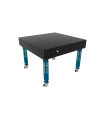 TABLE SOUD TRAD. PLUS 1200X1200 GRILLE 100X100 Ø16 ROUL. HORS TRANSPORT