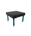 TABLE SOUD TRAD. PLUS 1200X1200 GRILLE DIAG. Ø16 ROUL. HORS TRANSPORT