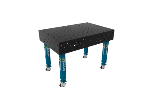 TABLE SOUD TRAD. PLUS 1200X800 GRILLE 100X100 Ø16 ROUL. HORS TRANSPORT