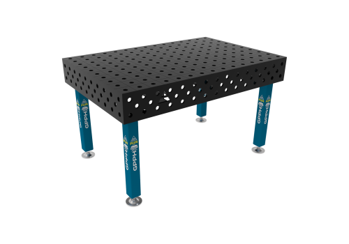 TABLE SOUD TRAD. PLUS 1500X1000 GRILLE 100X100 Ø28 HORS TRANSPORT