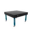 TABLE SOUD TRAD. PLUS 1500X1480 GRILLE 100X100 Ø16 ROUL. HORS TRANSPORT