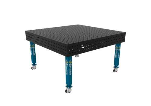 TABLE SOUD TRAD. PLUS 1500X1480 GRILLE 50X50 Ø16 ROUL. HORS TRANSPORT