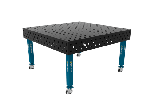 TABLE SOUD TRAD. PLUS 1500X1480 GRILLE 100X100 Ø28 ROUL. HORS TRANSPORT