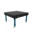 TABLE SOUD TRAD. PLUS 1500X1480 GRILLE DIAG. Ø28 ROUL. HORS TRANSPORT