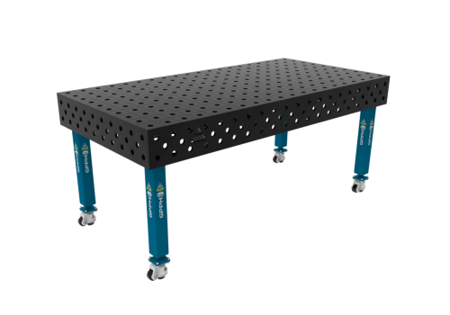 TABLE SOUD TRAD. PLUS 2000X1000 GRILLE 100X100 Ø28 ROUL. HORS TRANSPORT