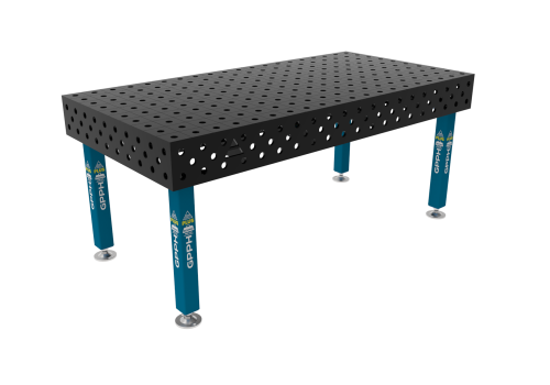 TABLE SOUD TRAD. PLUS 2000X1000 GRILLE 100X100 Ø28 HORS TRANSPORT