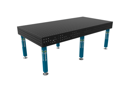 TABLE SOUD TRAD. PLUS 2400X1200 GRILLE 50X50 Ø16 HORS TRANSPORT