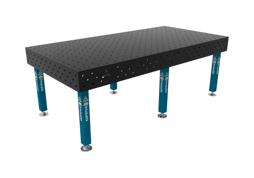 TABLE SOUD TRAD. PLUS 2400X1200 GRILLE 100X100 Ø16 HORS TRANSPORT