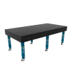 TABLE SOUD TRAD. PLUS 2400X1200 GRILLE DIAG. Ø16 ROUL. HORS TRANSPORT