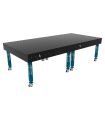 TABLE SOUD TRAD. PLUS 3000X1480 GRILLE 100X100 Ø16 ROUL. HORS TRANSPORT
