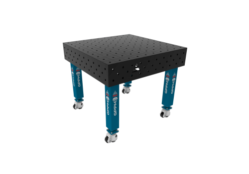 TABLE SOUD TRAD. PRO 1000X1000 GRILLE 100X100 Ø16 ROUL. HORS TRANSPORT