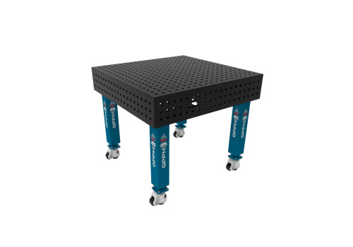 TABLE SOUD TRAD. PRO 1000X1000 GRILLE 50X50 Ø16 ROUL. HORS TRANSPORT