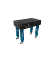 TABLE SOUD TRAD. PRO 1000X600 GRILLE DIAG. Ø28 ROUL. HORS TRANSPORT