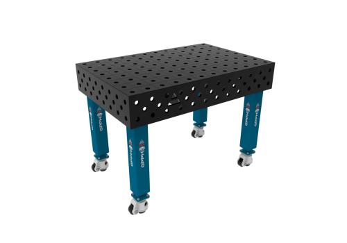 TABLE SOUD TRAD. PRO 1200X1000 GRILLE 100X100 Ø28 ROUL. HORS TRANSPORT