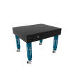 TABLE SOUD TRAD. PRO 1200X1200 GRILLE DIAG. Ø16 ROUL. HORS TRANSPORT