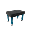 TABLE SOUD TRAD. PRO 1200X800 GRILLE DIAG. Ø16 ROUL. HORS TRANSPORT