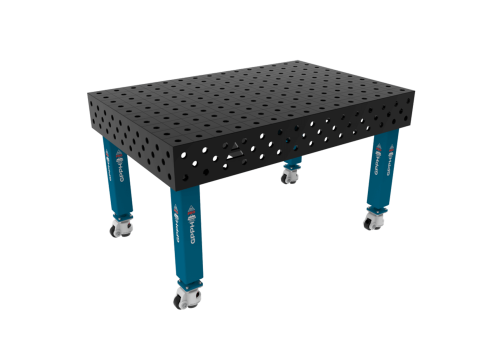 TABLE SOUD TRAD. PRO 1500X1000 GRILLE 100X100 Ø28 ROUL. HORS TRANSPORT