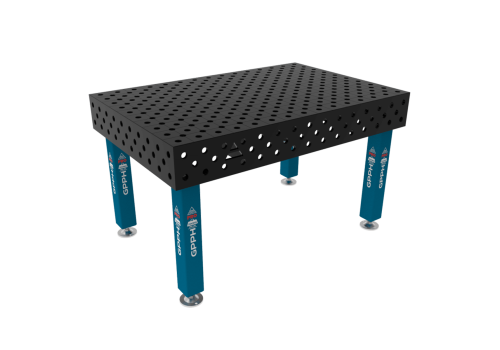 TABLE SOUD TRAD. PRO 1500X1000 GRILLE DIAG. Ø28 HORS TRANSPORT