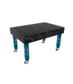 TABLE SOUD TRAD. PRO 1500X1000 GRILLE DIAG. Ø28 ROUL. HORS TRANSPORT