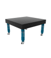 TABLE SOUD TRAD. PRO 1500X1480 GRILLE 100X100 Ø16 ROUL. HORS TRANSPORT