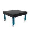 TABLE SOUD TRAD. PRO 1500X1480 GRILLE 50X50 Ø16 ROUL. HORS TRANSPORT