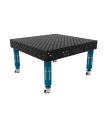 TABLE SOUD TRAD. PRO 1500X1480 GRILLE DIAG. Ø28 ROUL. HORS TRANSPORT