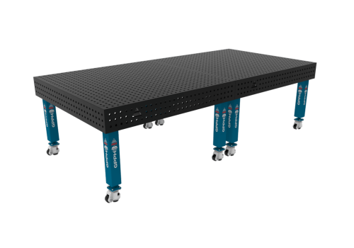 TABLE SOUD TRAD. PRO 3000X1480 GRILLE 50X50 Ø16 ROUL. HORS TRANSPORT