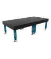TABLE SOUD TRAD. PRO 3000X1480 GRILLE DIAG. Ø16 ROUL. HORS TRANSPORT