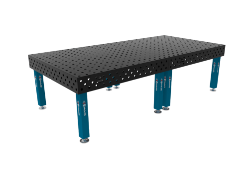 TABLE SOUD TRAD. PRO 3000X1480 GRILLE 100X100 Ø28 HORS TRANSPORT