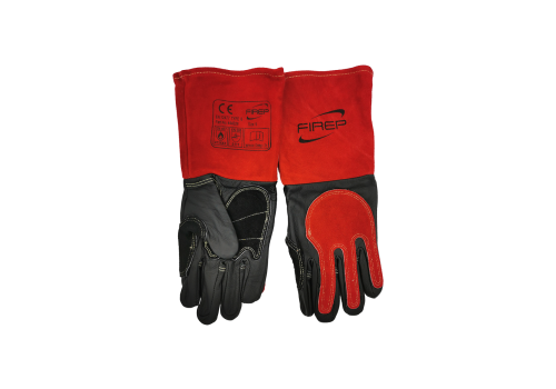 GANT MIG NOIR/ROUGE HAUT DE GAMME