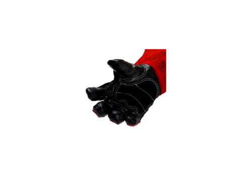 GANT MIG NOIR/ROUGE HAUT DE GAMME